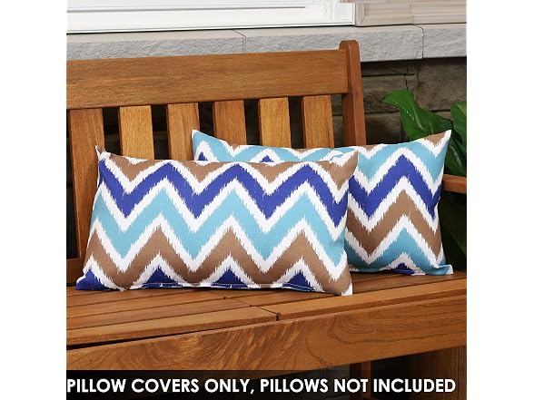 Sunnydaze Decor SNR-130 2 Covers 12x20 Chevron - Gallery 6
