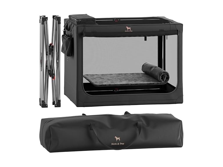 NOAH & PAW CO-BLACK-XXL XXL NOAH & PAW Collapsible Dog