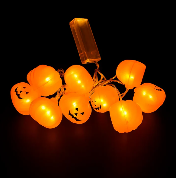 MQI 10 LED Pumpkin String Light - Gallery 5