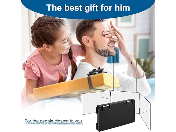 LMZNXCZ 3 Way Mirror for Self Hair Cutting