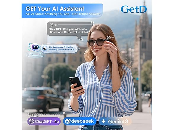 GetD AI Smart Glasses