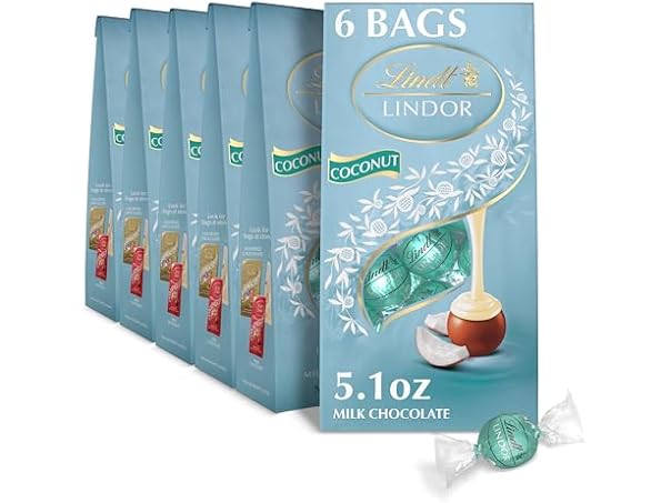 $23.99, Was $40.68, 41% Off! Lindt Lindor Coconut Milk Choc Truffles dealfomo