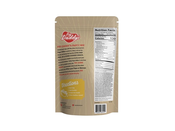 (12pk) Fry Daddy Gluten-free Party Mix (Your Choice)