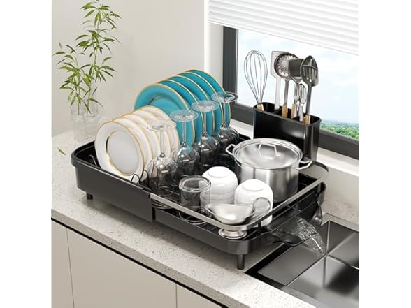 KLKE Expandable Dish Drying Rack