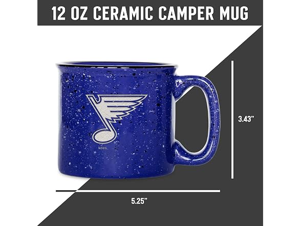 ST. LOUIS BLUES NHL Hockey Standard Royal 12oz Mug