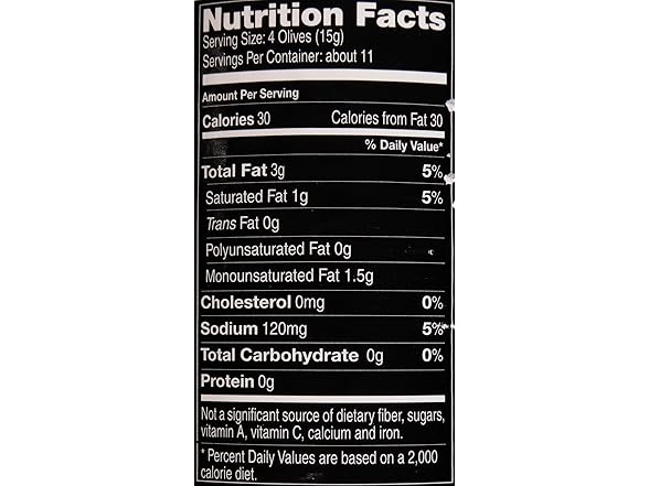 Mario Camacho Foods Black Olives, Large