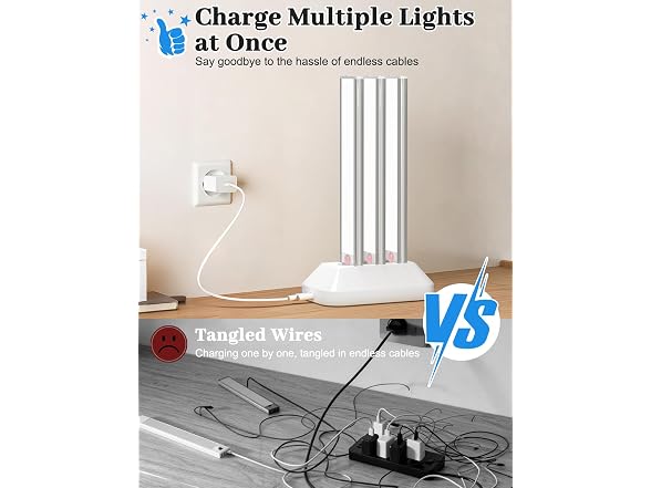 VerRon 12in Under Cabinet Lights 6-Pack