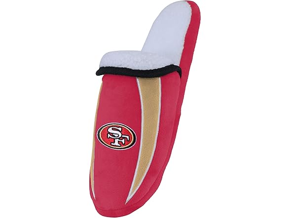 SAN FRANCISCO 49ERS Sherpa Slide Slippers (13-14)