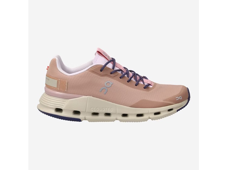 On Running Cloudnova Form Women's Shoes Rosebrown/Orchid Size 5