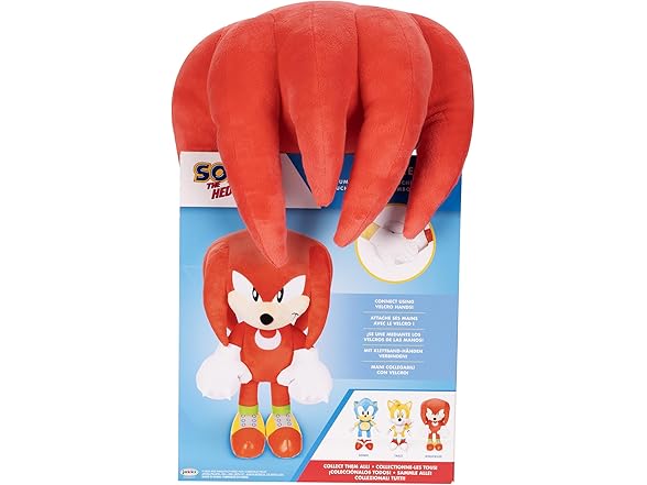 Sonic The Hedgehog Jumbo Plush Knuckles