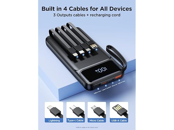Aioneus Power Bank, Black