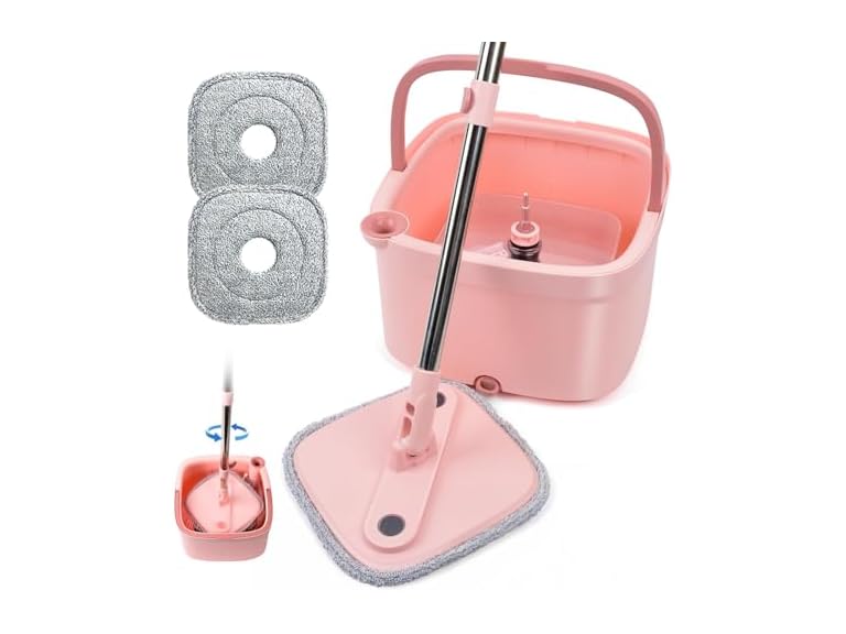 KZKR Spin Mop and Bucket Set