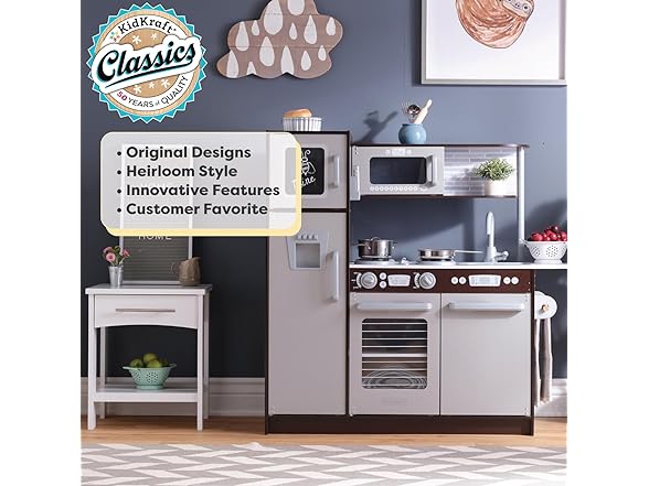 KidKraft Uptown Espresso Play Kitchen