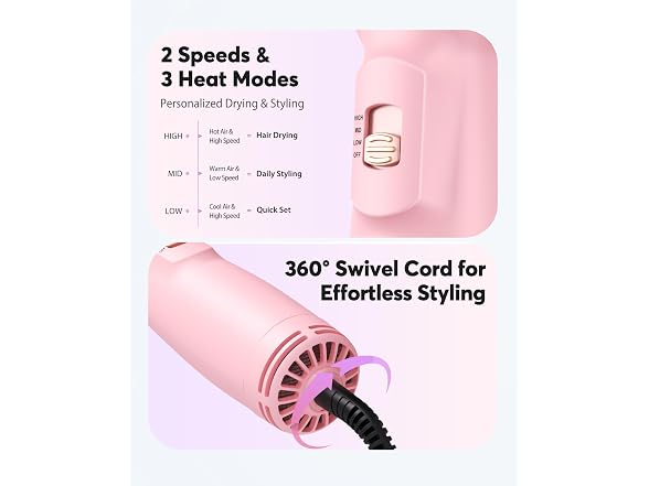 Bopcal Travel Blow Dryer Brush