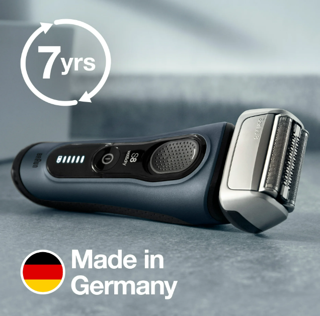 Braun Series 8 8453cc Wet/Dry Electric Shaver - Gray - Gallery 12