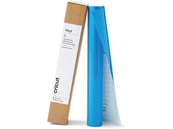 Cricut Premium Permanent Vinyl Roll- Med Blue