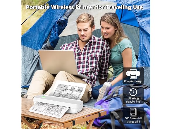 MinZhi Portable Thermal Printer