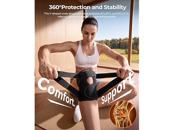 GYMSAX Knee Brace