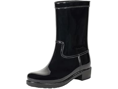 $9.99, Was $49.90, 79% Off! The Drop Women's Stella Midshaft Rainboot dealfomo