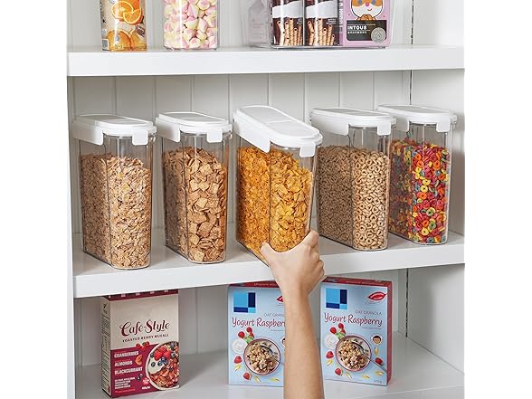 Vtopmart Airtight Cereal Container 3Pc Set