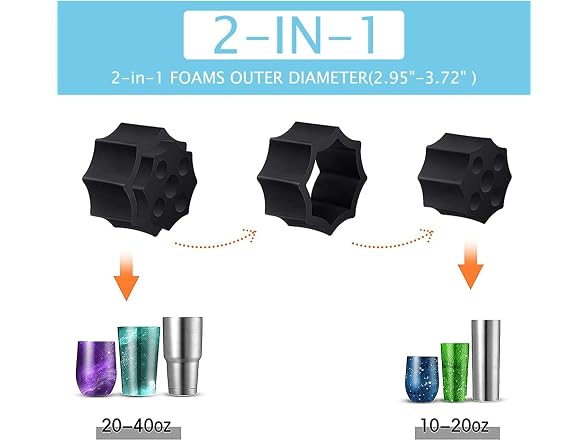 Tvoip Cup Turner Foams Tumbler Spinner