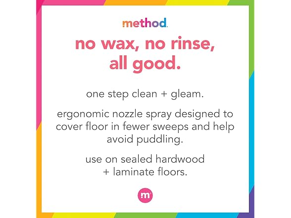 Method Hardwood Floor Cleaner Almond 25oz