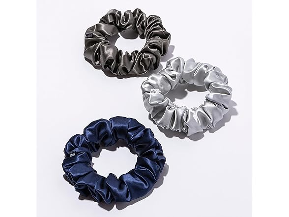 slip Silk Large Scrunchies - Set of 3