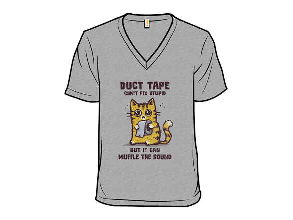 Duct Tape Can Muffle The Sound