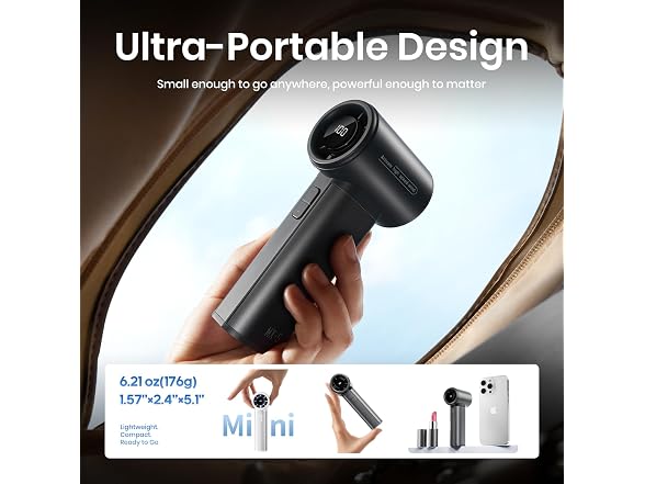Sowmow Silver Handheld Turbo Fan