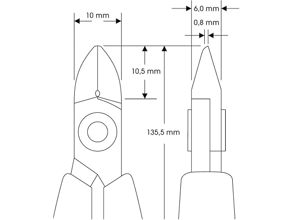 Bahco 8142"Rx-Series Diagonal Cutter