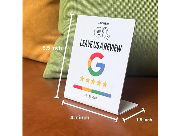 Generic NFC Review Tap Stand