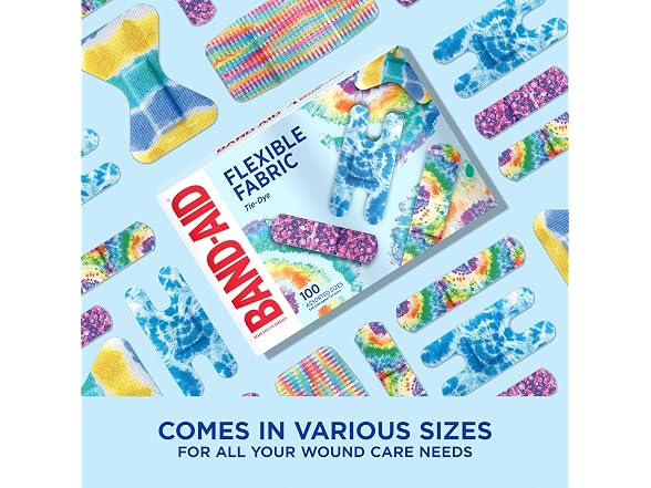 BAND AID Brand Flexible Fabric Adhesive Bandages