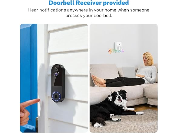 BlazSync Wireless Video Doorbell Camera