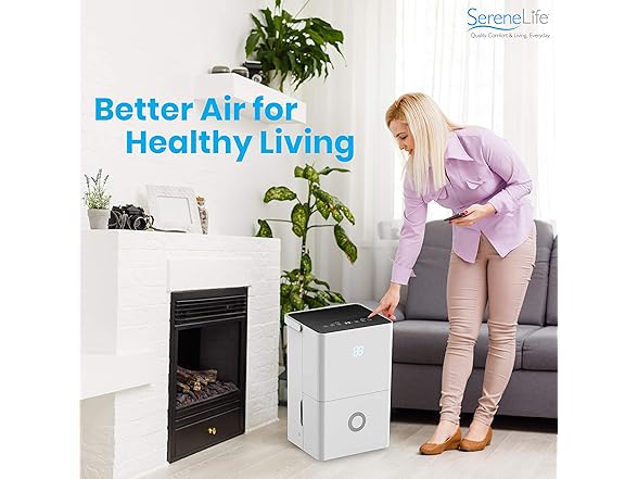 SereneLife 50-Pint Electric Home Compact