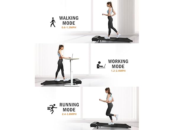 Walking Pad Treadmill with Remote Control