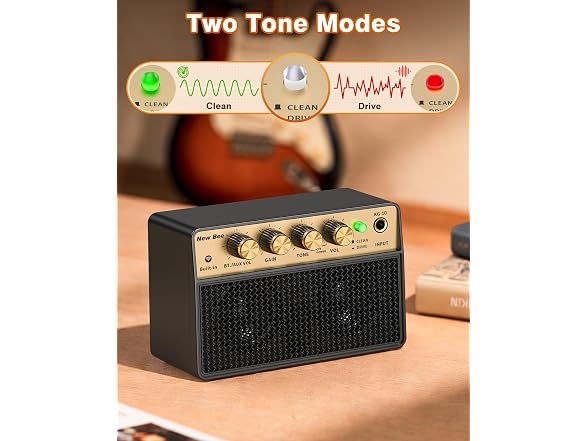 New Bee Guitar Amp Clean Drive 3.5mm