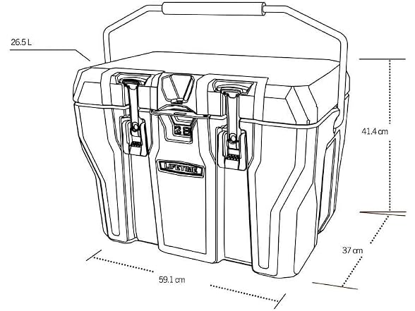 Lifetime 28-Quart High-Performance Cooler 28 Grey