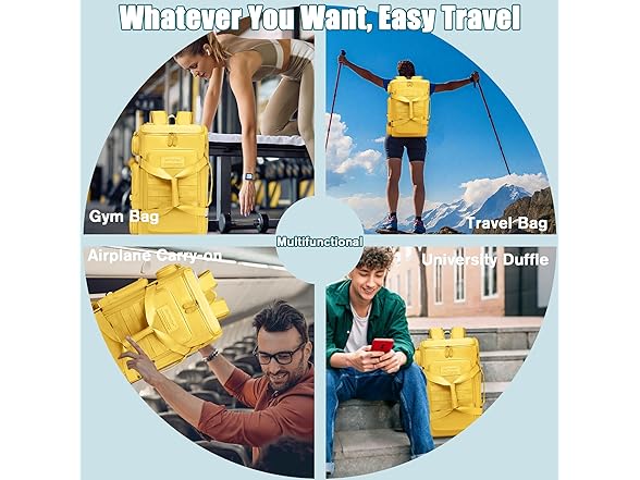 stillithou 3-n-1 Travel Backpack | 36L