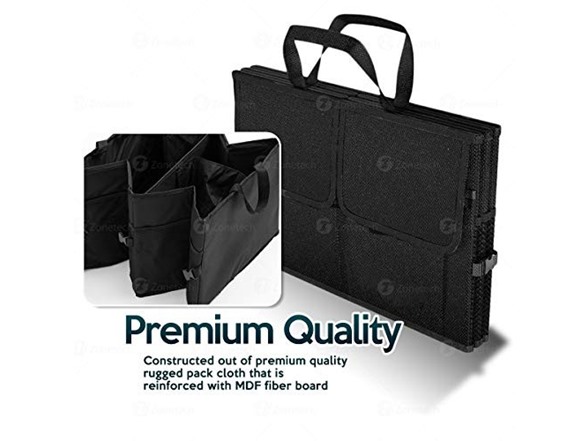 Zone Tech Multipurpose Cargo Trunk Organizer