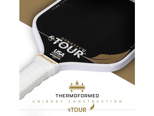 Franklin Sports Pro Pickleball Paddles - Signature Series Pro Tournament 16mm Polypropylene Core Navy