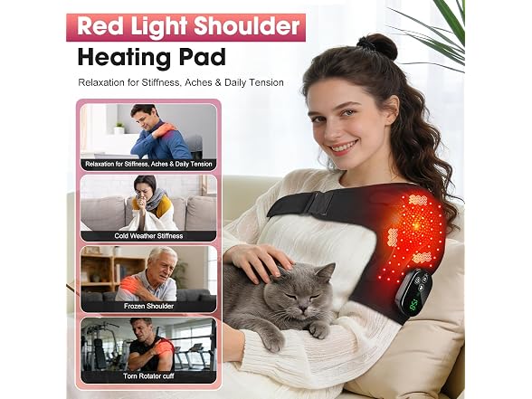 Red Light Therapy for Shoulder Heating