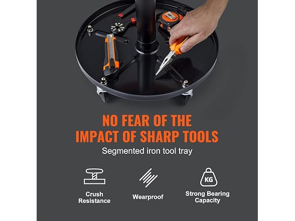 Mechanic Stool, 250 LBS Rolling Pneumatic