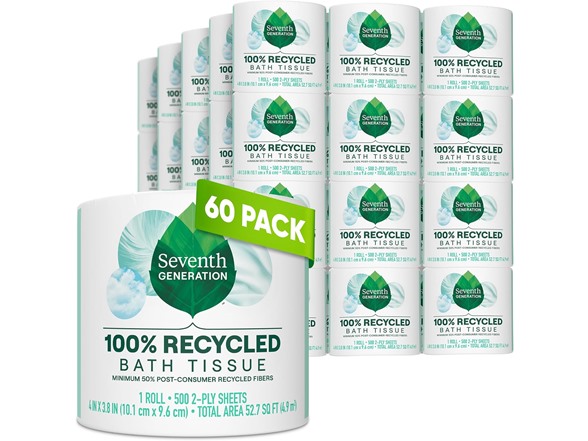 Seventh Generation Recycled Toilet Paper 500
