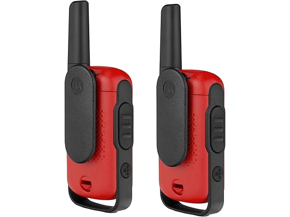(NEW) 2-PACK Motorola T110 Talkabout Radios, 16 Mile Range
