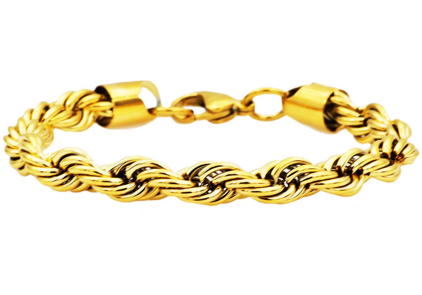 Polished 7MM Rope Bracelet - Gallery 6