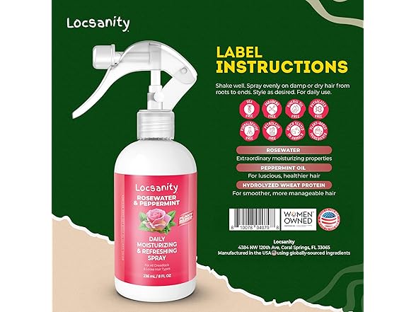 Locsanity Daily Hair Scalp Refresher