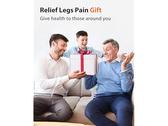 CINCOM Leg Massager with Heat and Compression