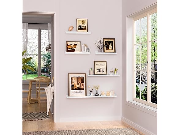 Heimlove BC1582525060030 floating shelves for wall