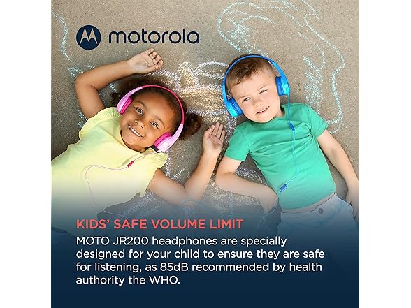 Motorola JR200 Headphones for Children