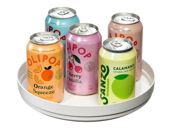 iDesign Recycled Plastic Lazy Susan